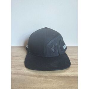 Sub Seventy 70 Golf Hat Cap Snap Back Adjustable Black White Logo One Size